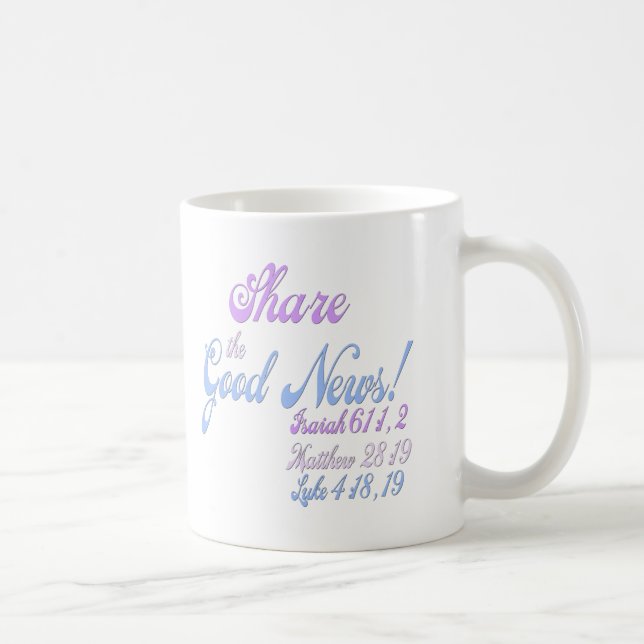 Mug Témoin de Jéhovah Bonne nouvelle (Droite)