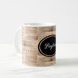 Mug Tempest Shakespeare Boug de café personnalisé