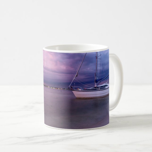 Mug Tempête Arrivant En Navarre Floride (Devant droit)