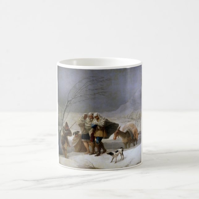 Mug Tempête de neige en hiver (Centre)