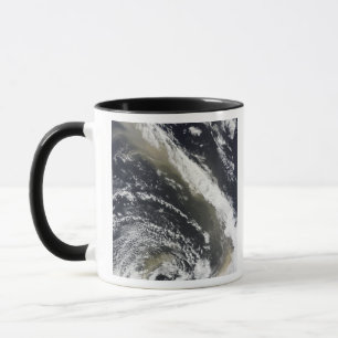 Mug Tempête de poussière au-dessus de la mer de Tasman