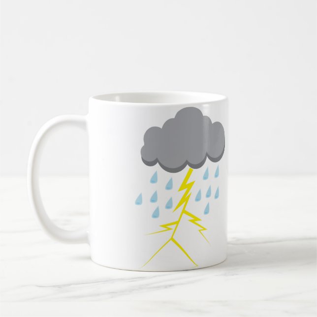 Mug Tempête de tonnerre et éclairs (Gauche)