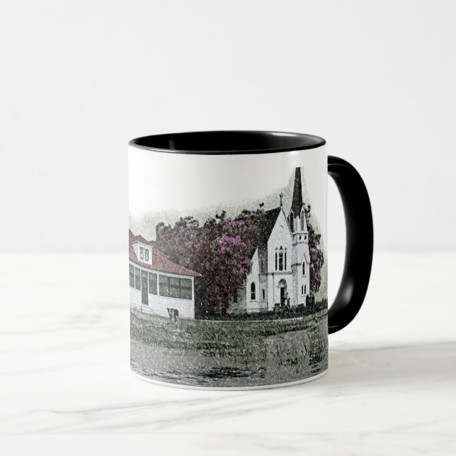 Mug Tempête d'hiver de 1925 Harsens Island Michigan (Devant droit)