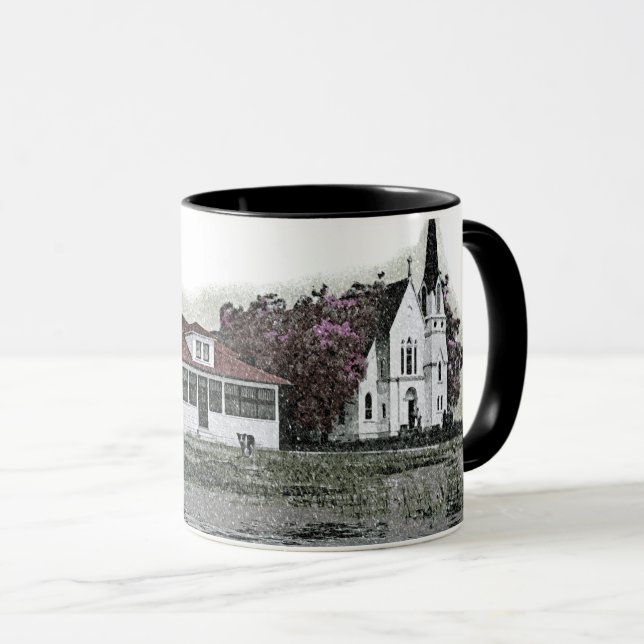 Mug Tempête d'hiver de 1925 Harsens Island Michigan (Devant droit)