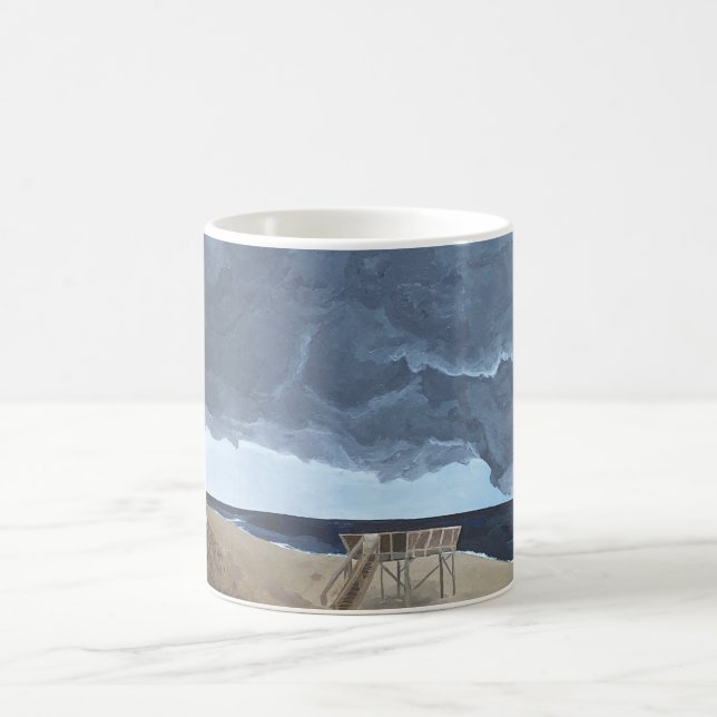 Mug Tempête sur la plage (Centre)