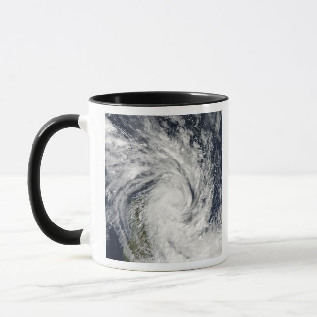 Mug Tempête tropicale Jade débarquant sur Madagascar (Gauche)