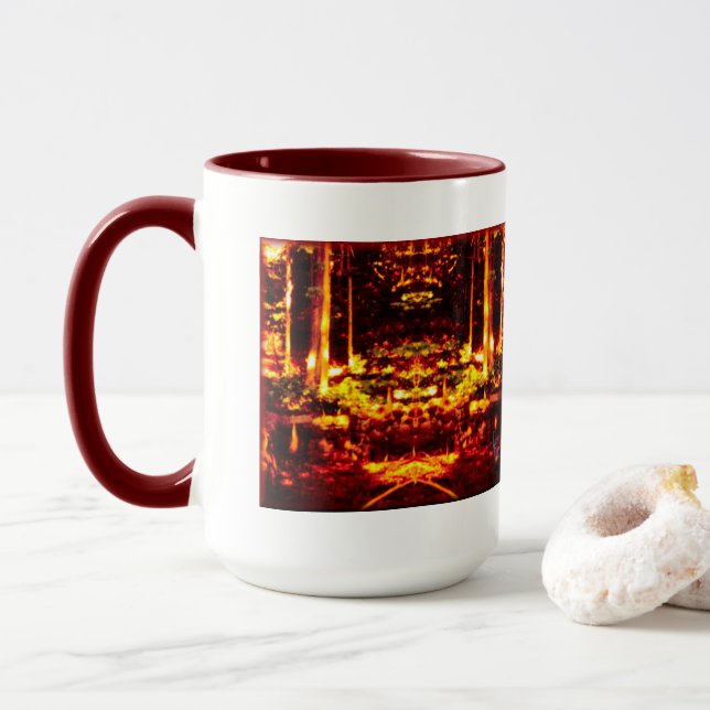 Mug Temple de feu (Avec donut)
