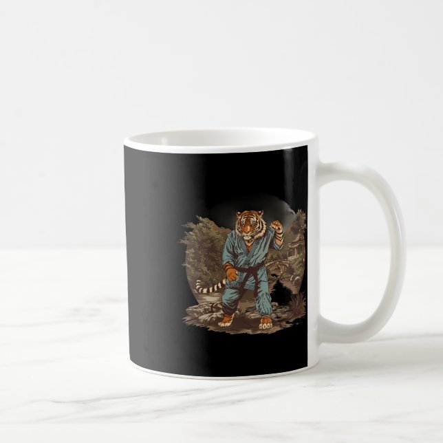 Mug Temple de la pagode du tigre de kickboxing arts ma (Droite)