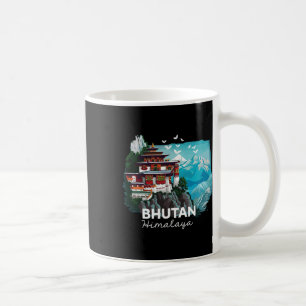 Mug Temple de l'Himalaya du Bhoutan Costume de randonn
