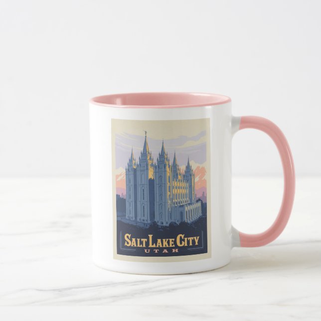 Mug Temple de Salt Lake | Salt Lake City, Utah (Droite)