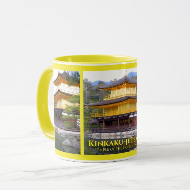 Mug Temple Kinkaku-ji ("Temple du Pavillon d'Or") (Devant gauche)