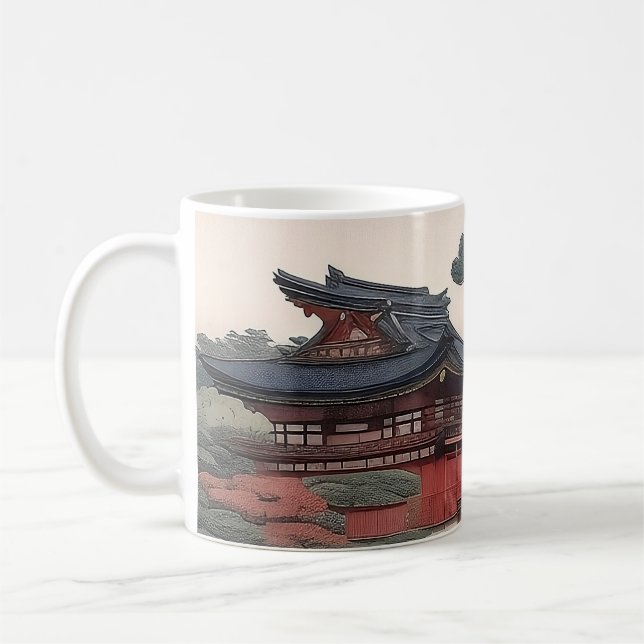 Mug - Temple on the river - Japan (Gauche)