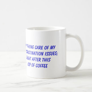 Mug Temporisation et café