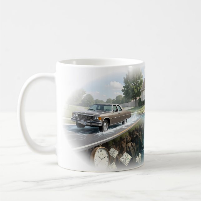 Mug Temps, Argent et Changement (Gauche)