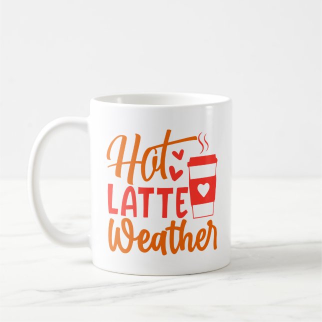 Mug Temps de Latte Chaud (Gauche)