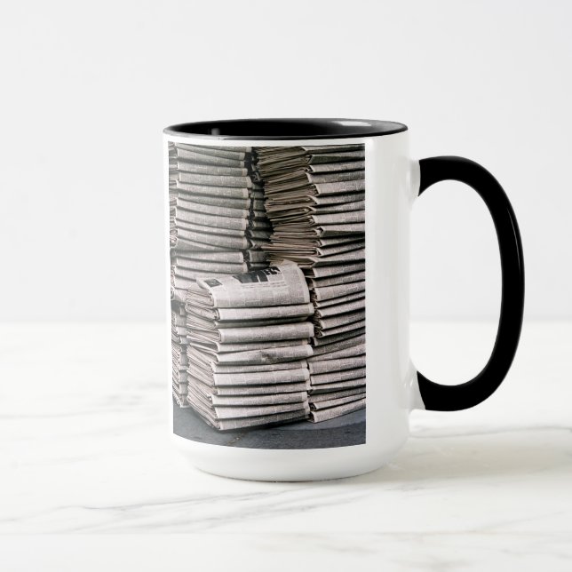 Mug Temps de NY : Dimanche matin (Droite)