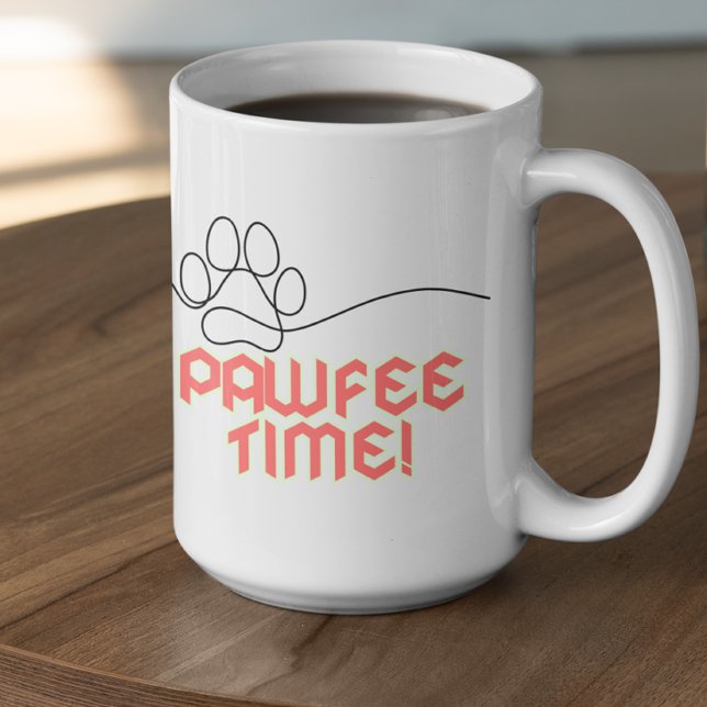 Mug Temps de PawFee personnalisable (Créateur téléchargé)