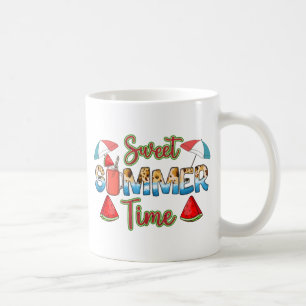Mug Temps d'été doux Coupe de pastèque colorée