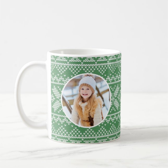 Mug Temps du pull | Photo des Fêtes (Gauche)