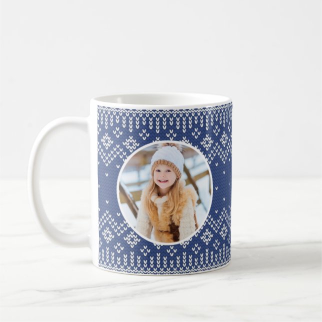 Mug Temps du pull | Photo des Fêtes (Gauche)