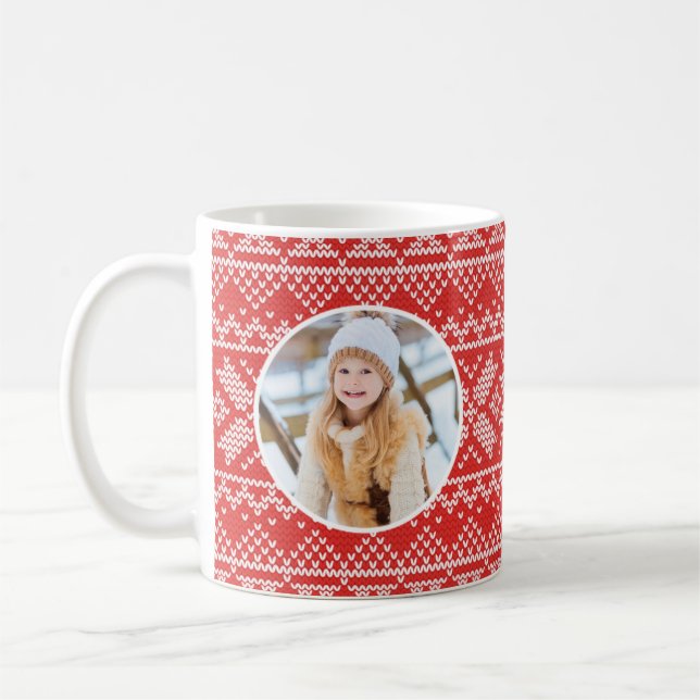 Mug Temps du pull | Photo des Fêtes (Gauche)