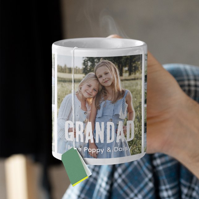Mug Tendance 5 Collage Photo Papi (Créateur téléchargé)