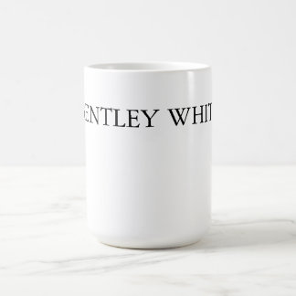 Mug Tendance Chic Blanc Style Simple Simple Plaque Vot