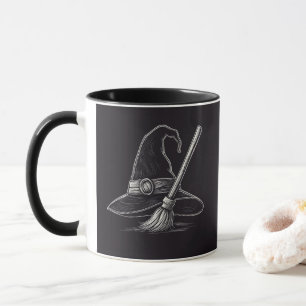 Mug Tendance Éffrayant Halloween sorcière casquette et