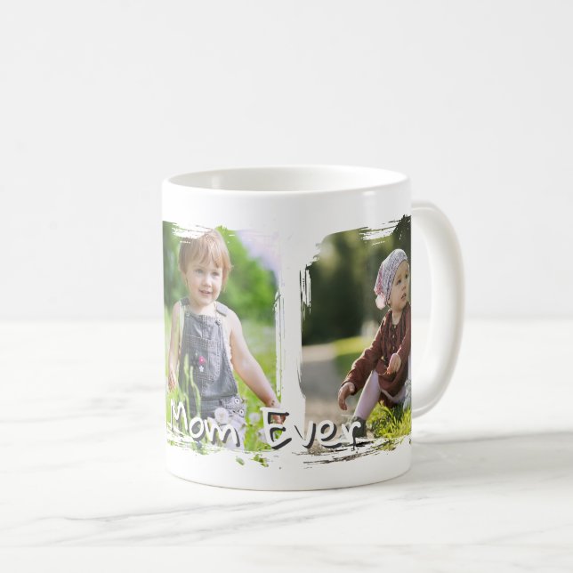 Mug Tendance Moderne Maman Meilleure Maman Jamais Cade (Devant droit)