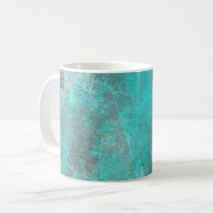 Mug Tendance Turquoise et gris