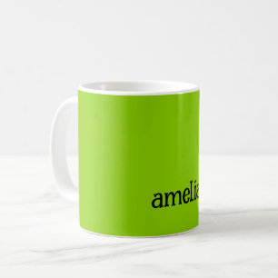 Mug Tendance Vert Clair Personnalisé