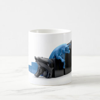 Mug Tendances économiques des ours et des taureaux Con