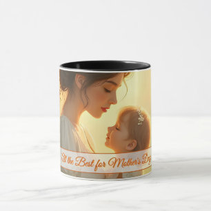 Mug Tendre Amour Maternel dans une Lumière Fleurie