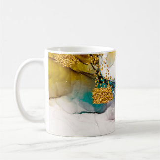 Mug tendresse pastel : tourbillons dorés art.