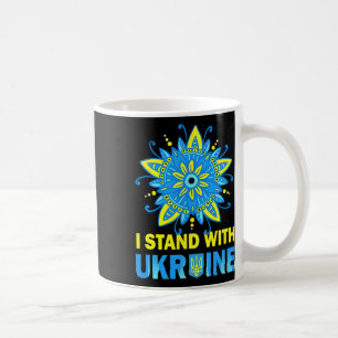 Mug Tenez-vous avec le drapeau ukrainien anti-Poutine 