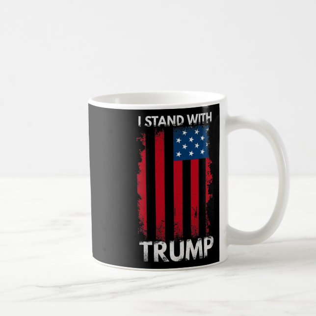 Mug Tenez-Vous Avec Trump Pro Trump Supporter 1 (Droite)