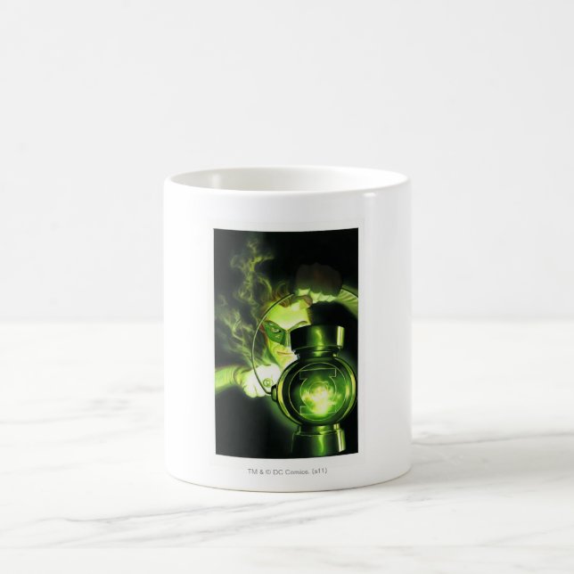 Mug Tenir la lanterne verte (Centre)