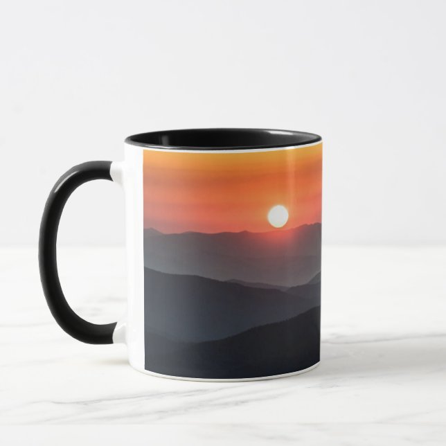 Mug Tennant Mt, zone de Graveyard Fields, lever de sol (Gauche)