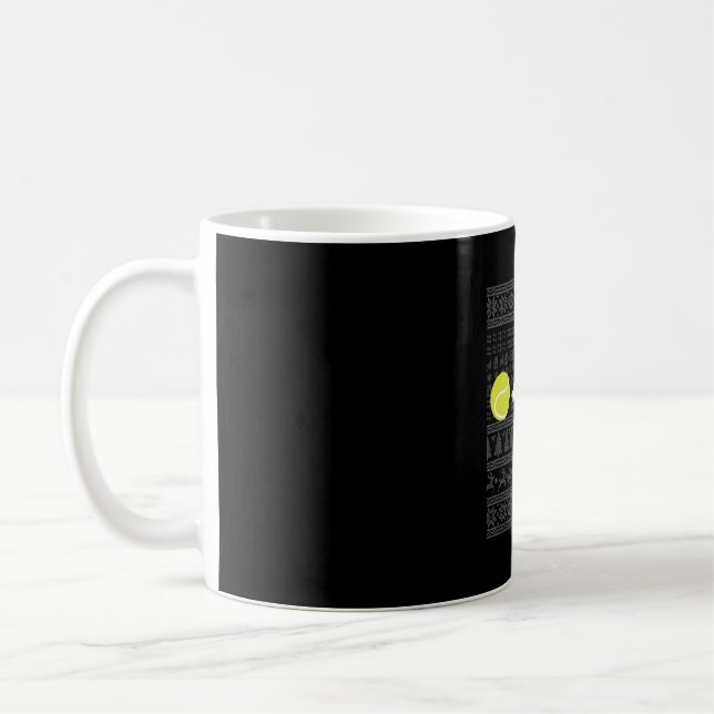 Mug Tennis de Noël 16 (Gauche)
