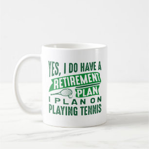 Mug Tennis de retraite