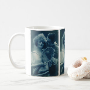Mug Tennis de sport vintage, Amour et Romance