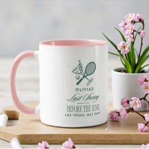 Mug Tennis Dernier Tournant Avant La Future Mariée De