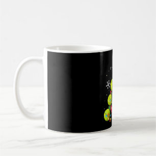Mug tennis Noël cadeaux d'arbre
