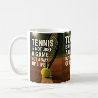 Mug tennis, pas seulement un jeu