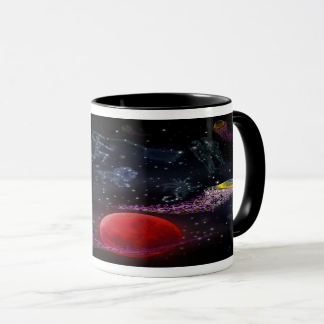 Mug Tentacles Aliens (Devant droit)