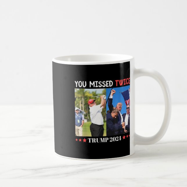 Mug Tentative d'initiation de Trump Trump 2024 Vous av (Droite)