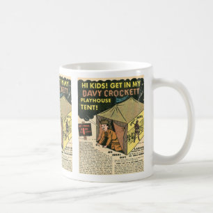 Mug Tente de maison de théâtre de Davy Crockett