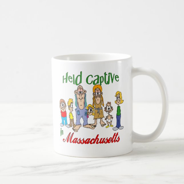 Mug Tenu captif dans le Massachusetts (Droite)