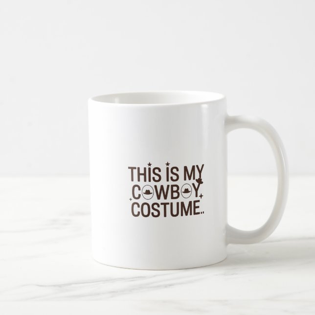 Mug Tenue de cow-boy mignon pour hommes  (Droite)