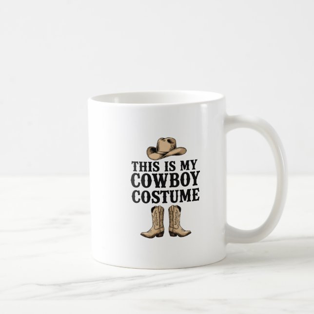 Mug Tenue de cow-boy mignon pour hommes  (Droite)